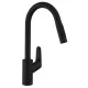 Смеситель для кухни Hansgrohe Focus M41 240 31815670 черный матовый 