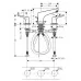 Смеситель для ванны Hansgrohe Focus 100 31937000 хром