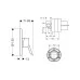 Смеситель для душа Hansgrohe Set E 2 31966000 хром