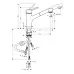 Смеситель для кухни Hansgrohe Talis S 170 32842000 хром