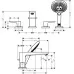 Смеситель для ванны Hansgrohe Metropol 32553000 хром