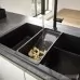 Коландер для кухонной мойки Hansgrohe F14 40963000 черный матовый