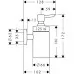 Дозатор для мыла Hansgrohe Logis 40514000 хром