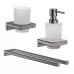Дозатор для мыла Hansgrohe AddStoris 41745340 графит