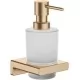 Дозатор для мыла Hansgrohe AddStoris 41745140 шлифованная бронза