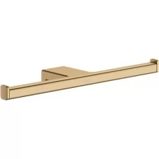 Бумагодержатель Hansgrohe AddStoris 41748140 шлифованная бронза