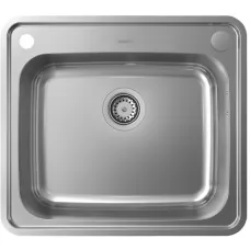 Кухонная мойка Hansgrohe S41 S412-F500 43336800 нержавеющая сталь