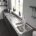Кухонная мойка Hansgrohe S41 S4111-F540 43342800 нержавеющая сталь