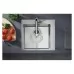 Кухонная мойка Hansgrohe S71 S712-F450 43305800 нержавеющая сталь 