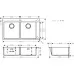 Кухонная мойка Hansgrohe S71 S711-F765 43303800 нержавеющая сталь