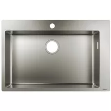 Кухонная мойка Hansgrohe S71 S711-F660 43302800 нержавеющая сталь 