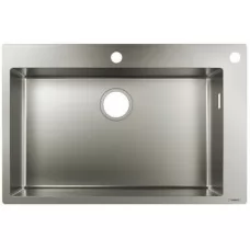 Кухонная мойка Hansgrohe S71 S712-F660 43308800 нержавеющая ..
