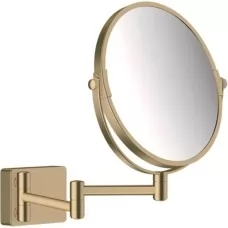 Косметическое зеркало Hansgrohe AddStoris 41791140 шлифованная бронза 