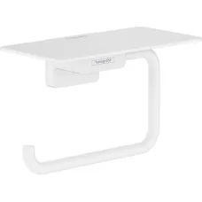 Бумагодержатель Hansgrohe AddStoris 41772700 белый матовый