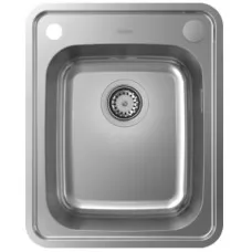 Кухонная мойка Hansgrohe S41 S412-F340 43334800 нержавеющая сталь