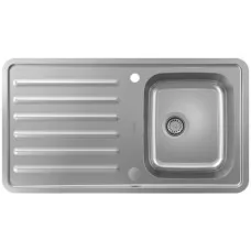 Кухонная мойка Hansgrohe S41 S4113-F340 43337800 нержавеющая сталь