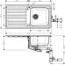 Кухонная мойка Hansgrohe S41 S4113-F400 43338800 нержавеющая сталь