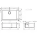 Кухонная мойка Hansgrohe S71 S712-F660 43308800 нержавеющая сталь 