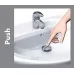 Донный клапан Hansgrohe 50100140 с переливом шлифованная бронза