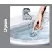 Донный клапан Hansgrohe 50100140 с переливом шлифованная бронза
