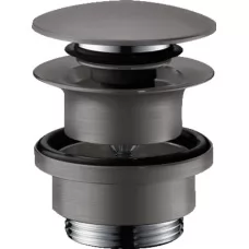 Донный клапан Hansgrohe 50100340 с переливом графит