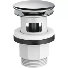 Донный клапан Hansgrohe Push-Open 50105000 c переливом хром