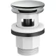 Донный клапан Hansgrohe Push-Open 50105000 c переливом хром