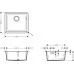 Кухонная мойка Hansgrohe S51 S510-U450
