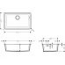 Кухонная мойка Hansgrohe S51 S510-U660