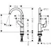 Смеситель для умывальника Hansgrohe Logis 210 71131000 хром