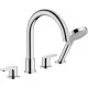 Смеситель для ванны Hansgrohe Vernis Blend 71456000 хром
