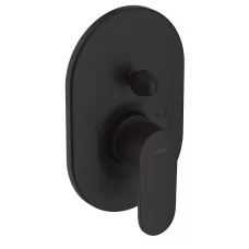 Смеситель для ванны Hansgrohe Vernis Blend 71449670 черный матовый