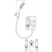 Смеситель для ванны Hansgrohe Vernis Shape 71462000 хром