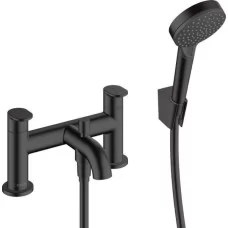 Смеситель для ванны Hansgrohe Vernis Blend Vario 71461670 черный матовый