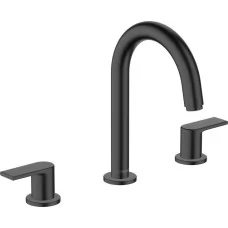 Смеситель для умывальника Hansgrohe Vernis Shape 150 71563670 черный матовый