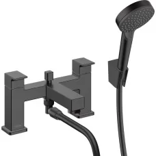 Смеситель для ванны Hansgrohe Vernis Shape 71462670 черный матовый