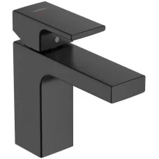 Смеситель для умывальника Hansgrohe Vernis Shape 100 CoolStart 71594670 черный матовый
