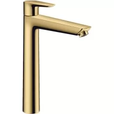 Смеситель для умывальника Hansgrohe Talis E 240 71717990 полированное золото