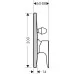 Смеситель для ванны Hansgrohe Talis E 71746000 хром