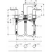 Смеситель для умывальника Hansgrohe Talis E 71733000 хром
