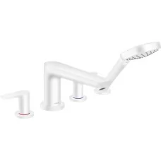 Смеситель для ванны Hansgrohe Talis E 71748700 белый матовый