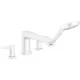 Смеситель для ванны Hansgrohe Talis E 71748700 белый матовый