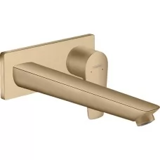 Смеситель для умывальника Hansgrohe Talis E 71734140 шлифованная бронза