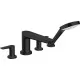 Смеситель для ванны Hansgrohe Talis E 71748670 черный матовый