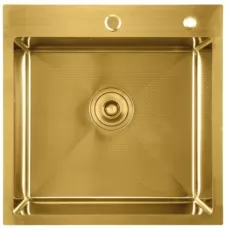 Кухонная мойка Gerhans K35050GD Decor золото
