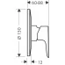 Смеситель для душа Hansgrohe Talis E 71766000 хром