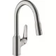 Смеситель для кухни Hansgrohe Focus M42 180 2jet 71801800 сталь