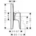 Смеситель для душа Hansgrohe Talis E HighFlow 71768000 хром