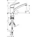 Смеситель для кухни Hansgrohe Logis M31 120 1jet 71831000 хром