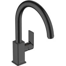 Смеситель для кухни Hansgrohe Vernis Shape M35 260 71871670 черный матовый